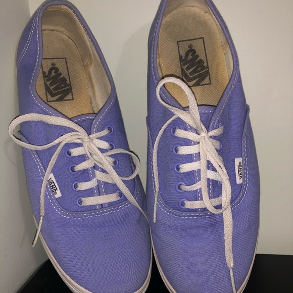 low top purple vans
